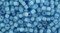 Toho 8/0 Round Japanese Seed Bead, TR8-931, Inside Color Aqua/White Lined
